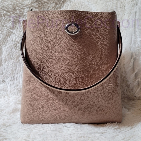 NWOT, Coach Charlie Bucket Bag 21 In Blocked Signature Canvas #89101 - Picture 3 of 6